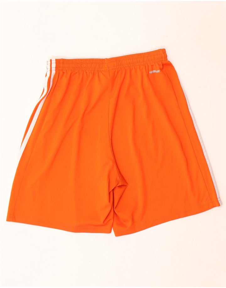 Pantaloncini sportivi Adidas Aeroready da uomo in poliestere arancione medio