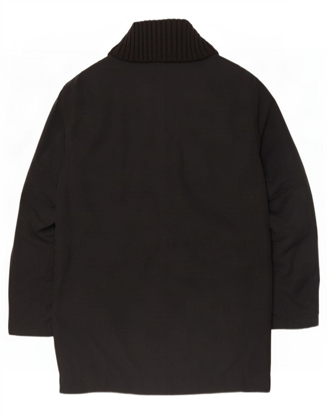 Cappotto da uomo Hugo Boss UK 42 XL poliestere nero