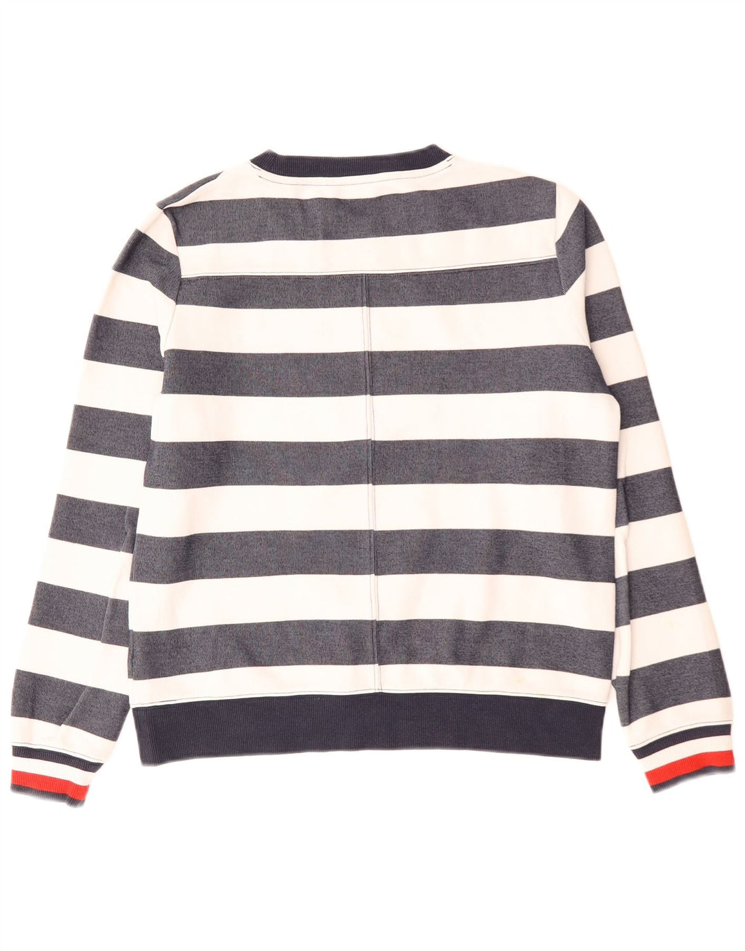 Felpa da donna Tommy Hilfiger Jumper UK 10 Small Navy Blue Striped
