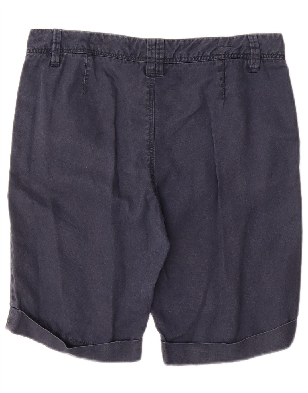 ELLESSE Womens Chino Shorts IT 42 Medium W42 Navy Blue