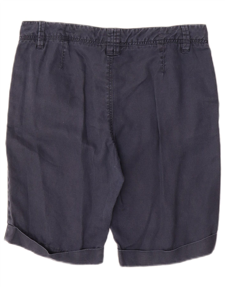ELLESSE Womens Chino Shorts IT 42 Medium W42 Navy Blue
