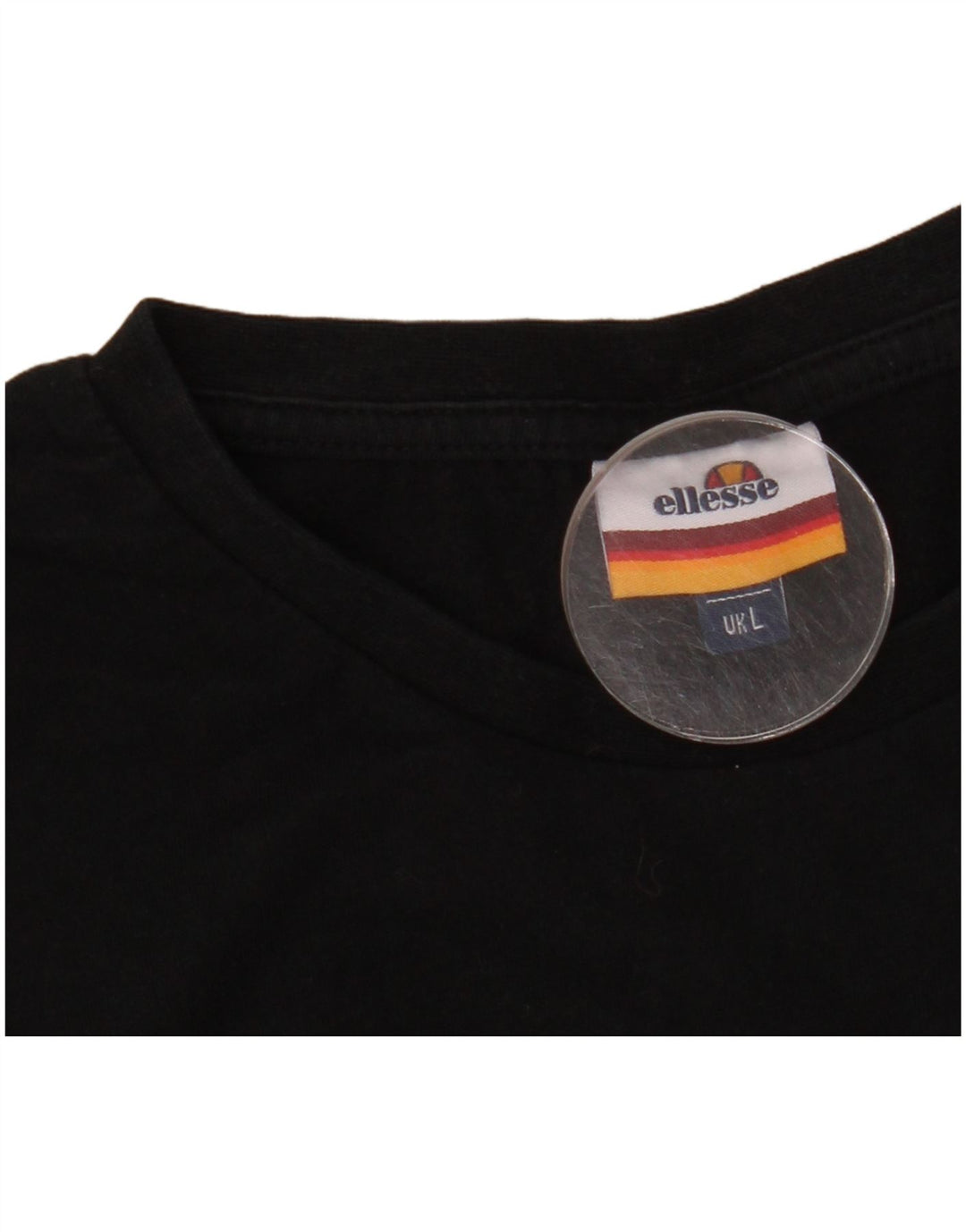 T-shirt da uomo Ellesse grande grande nera