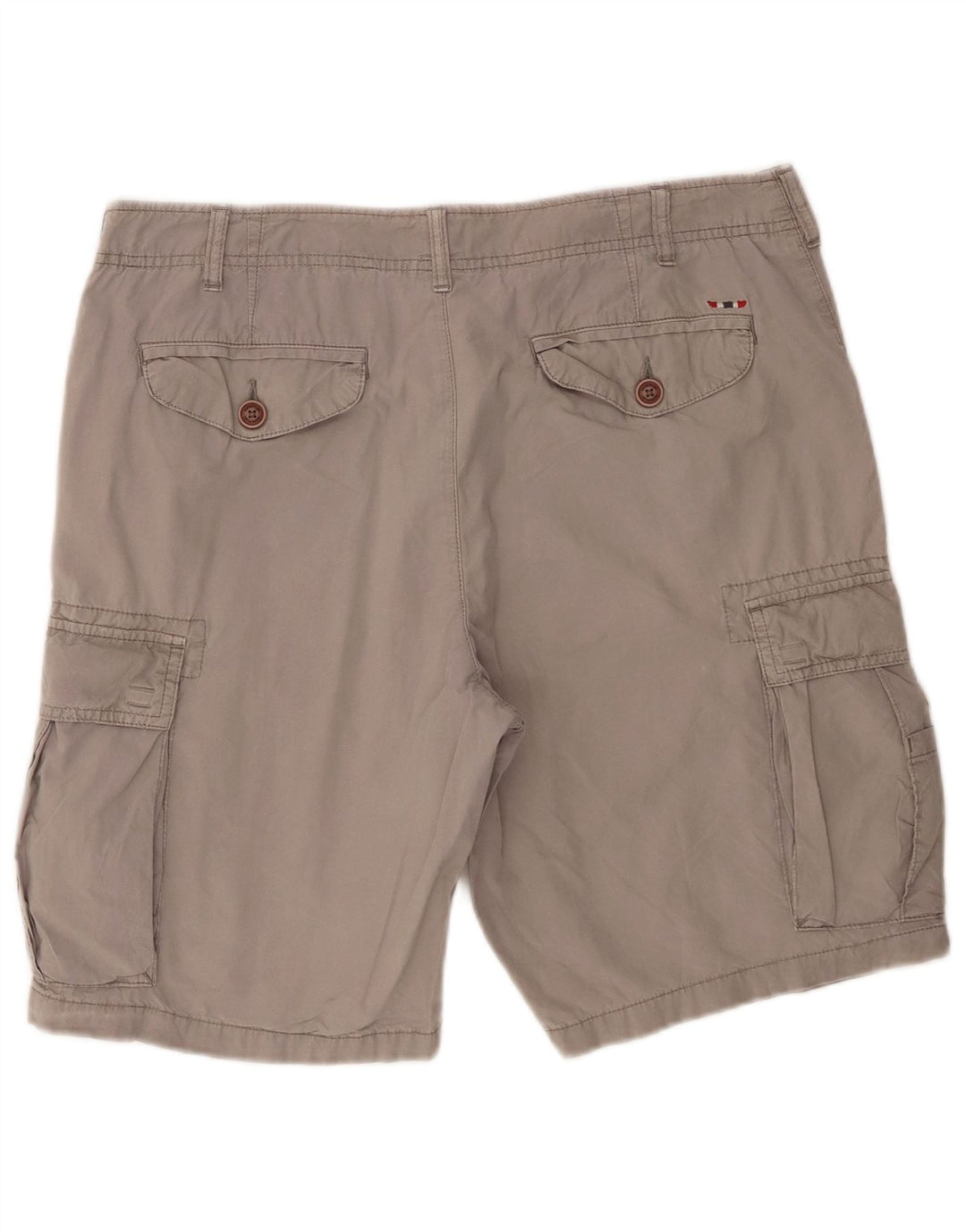 Pantaloncini cargo da uomo Napapijri W34 grandi grigi