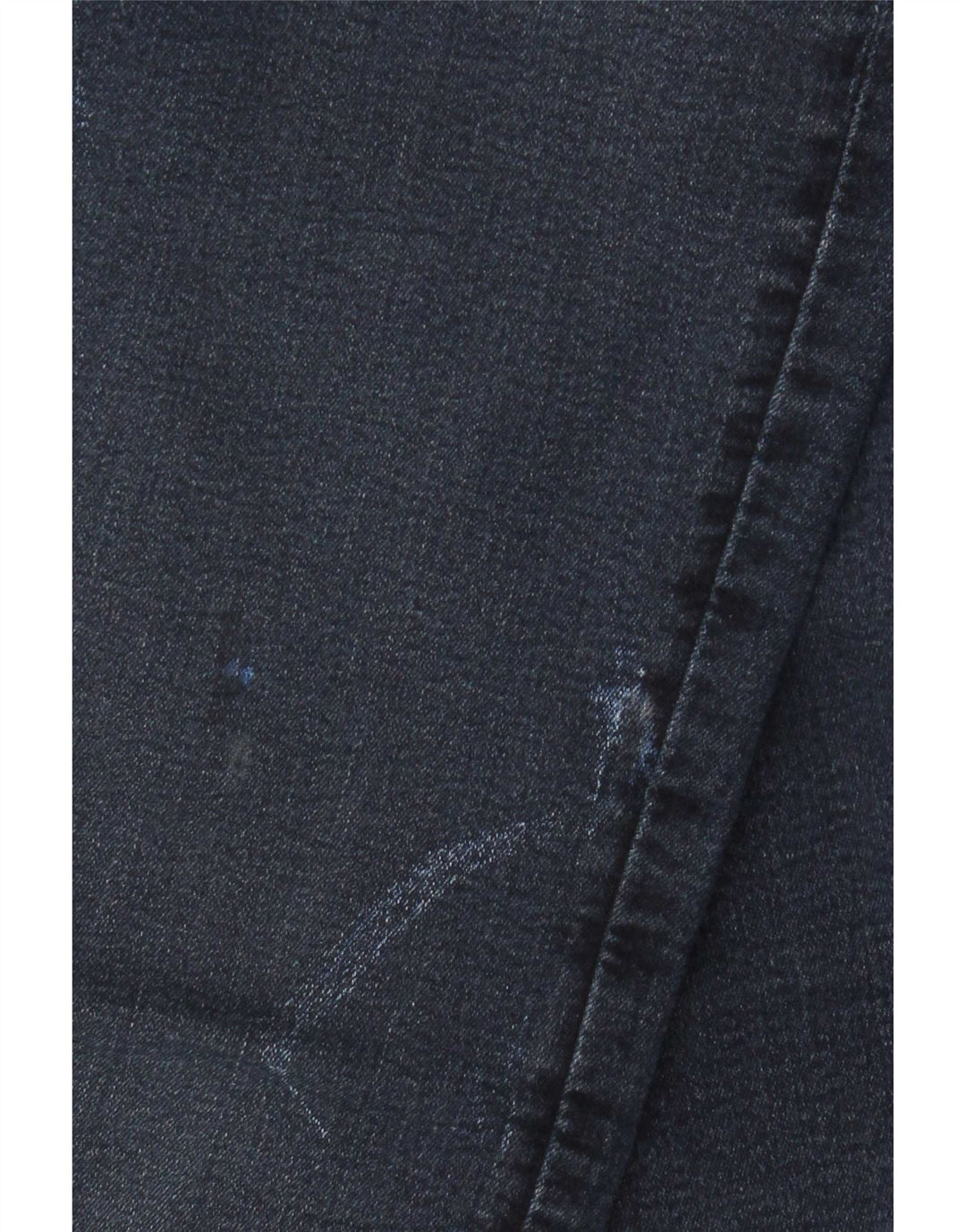 Jeans dritti da donna Marks & Spencer UK 10 piccoli W30 L27 blu navy