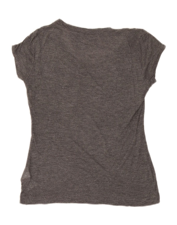 T-shirt ampia da donna Calvin Klein UK 8 XS Rayon grigio