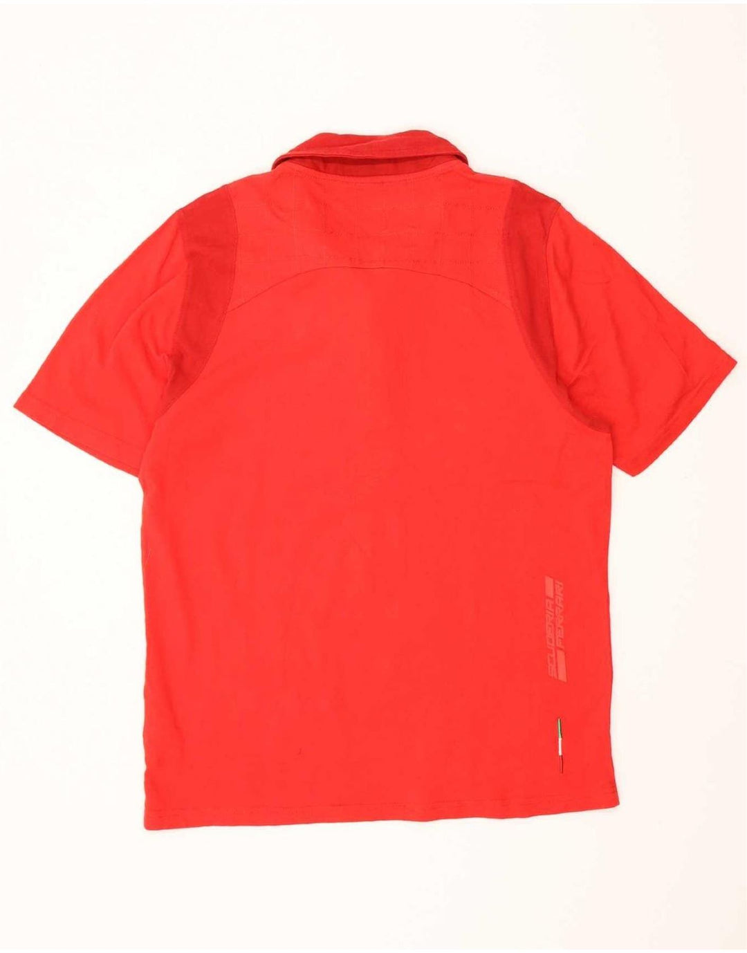 Polo Puma Uomo Ferrari Small Rossa in cotone