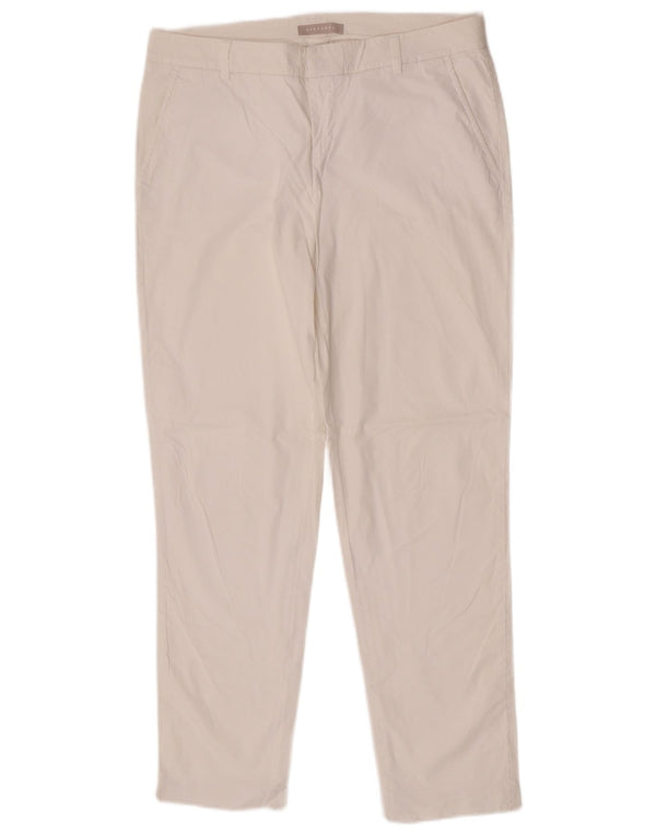 Pantaloni chino slim da donna Stefanel EU 40 medio W42 L29 bianco