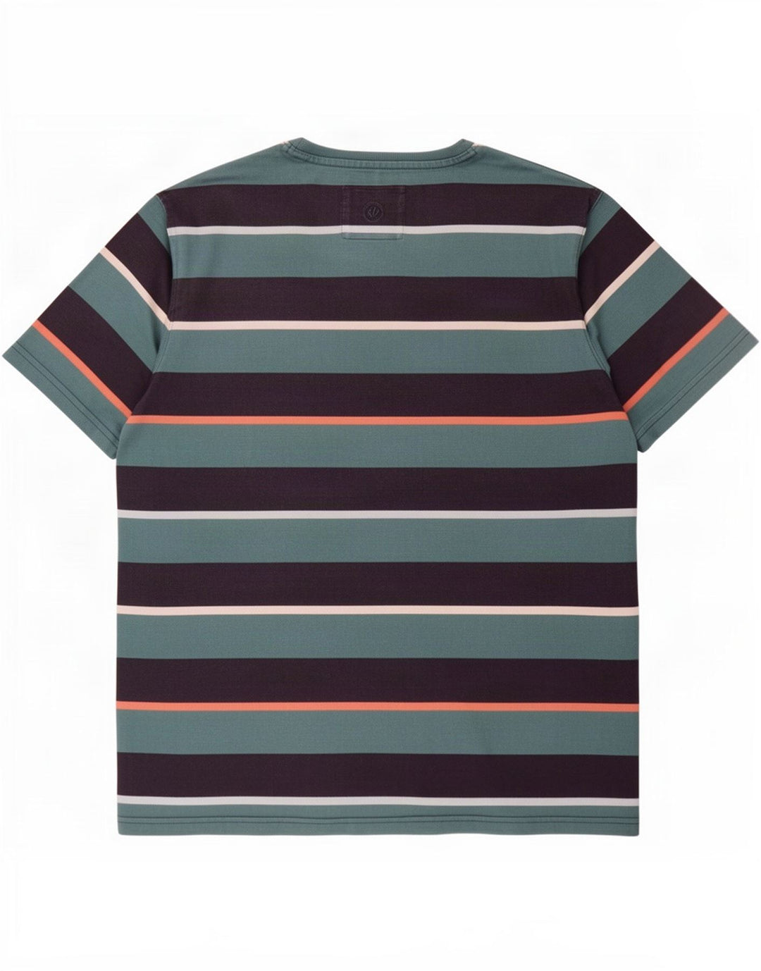 T-shirt da uomo Fat Face Top 2XL cotone a righe blu