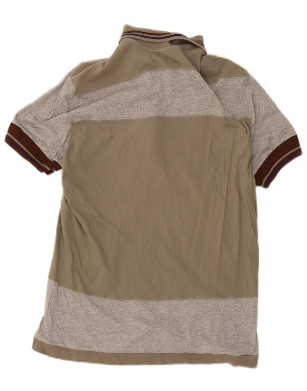 Polo da uomo CNC Costume National EU 36 Small Grey Colourblock