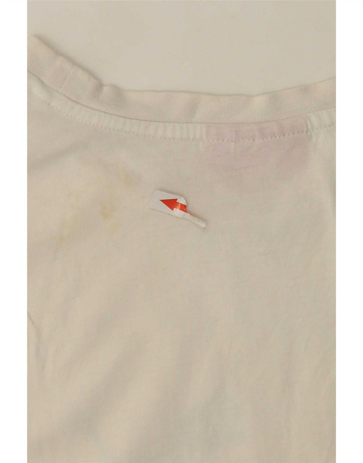 T-shirt grafica da uomo Puma Top bianca media