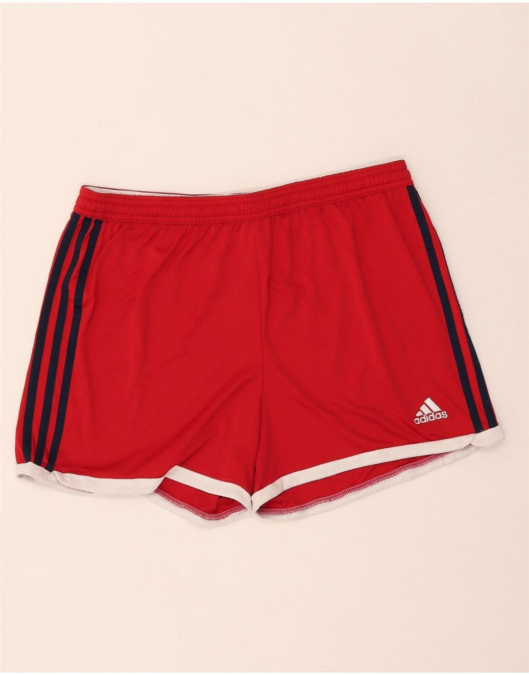 Pantaloncini sportivi Adidas Climacool da donna UK 16/18 Large Rosso Poliestere
