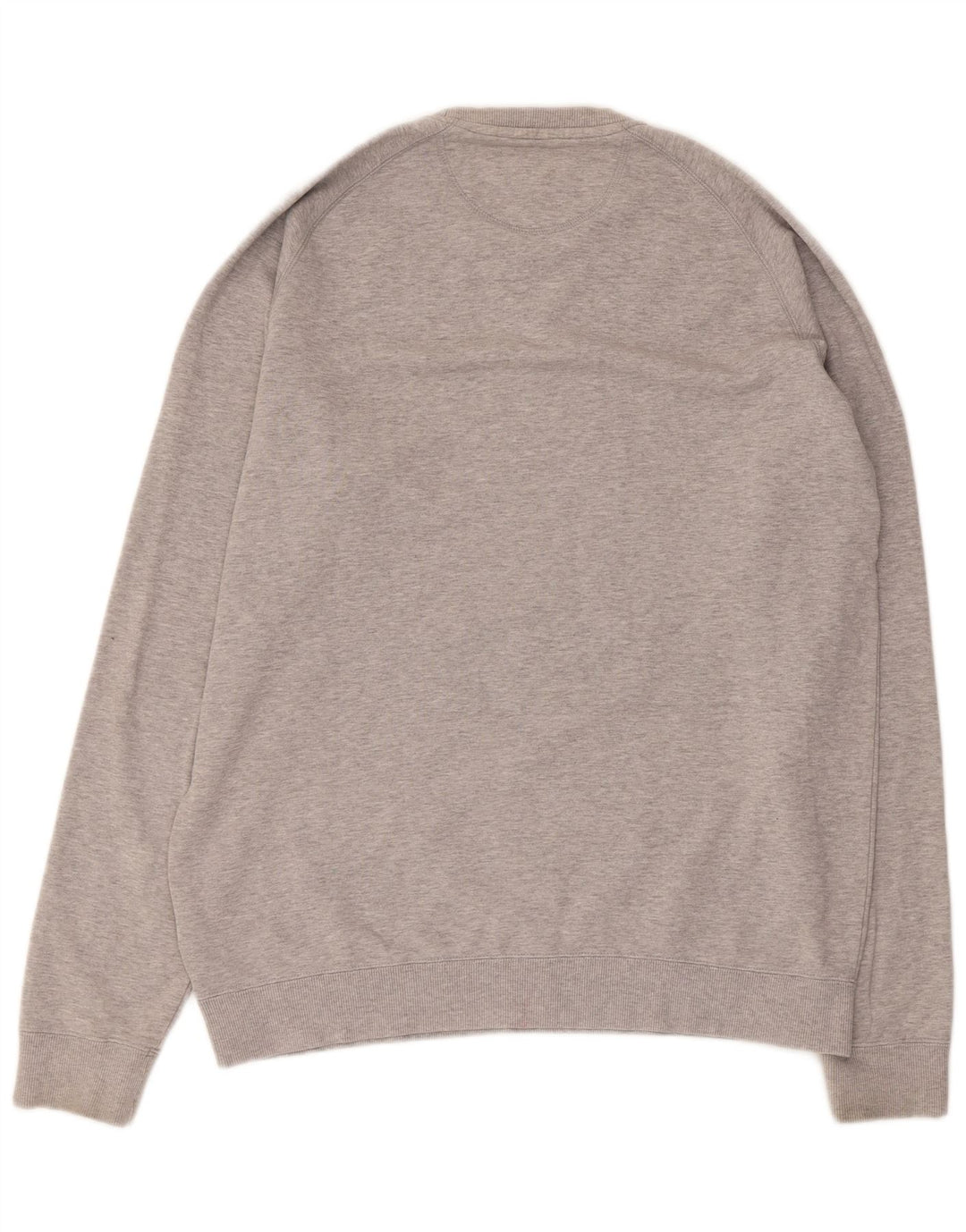 Felpa grafica da uomo ADIDAS, maglione, cotone grigio medio