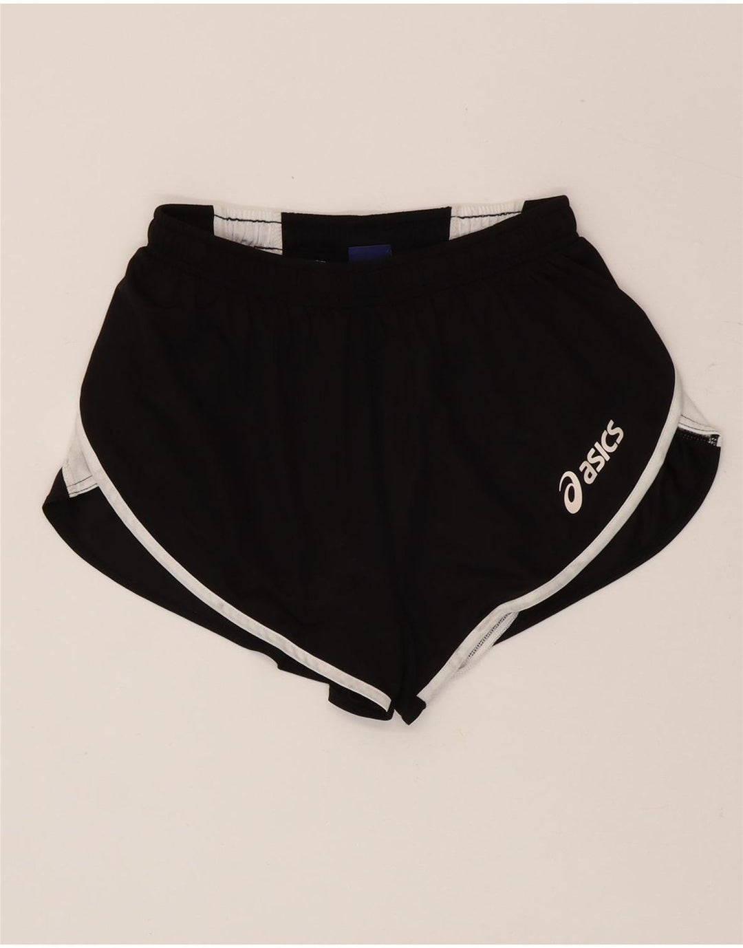 Pantaloncini da bagno ASICS da donna UK 14 Large Nero in poliestere color block