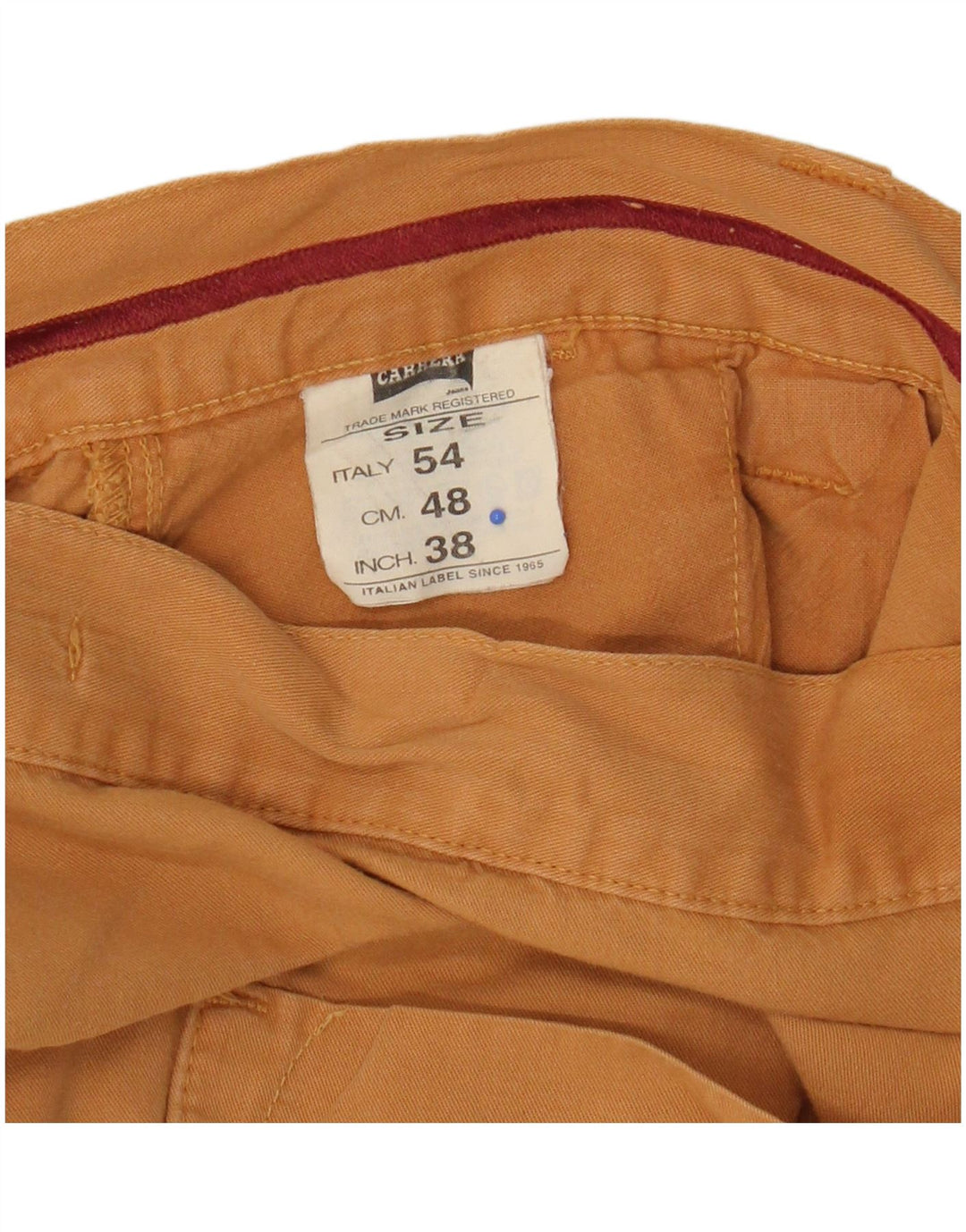 Bermuda Uomo Carrera W38 XL Cotone Giallo