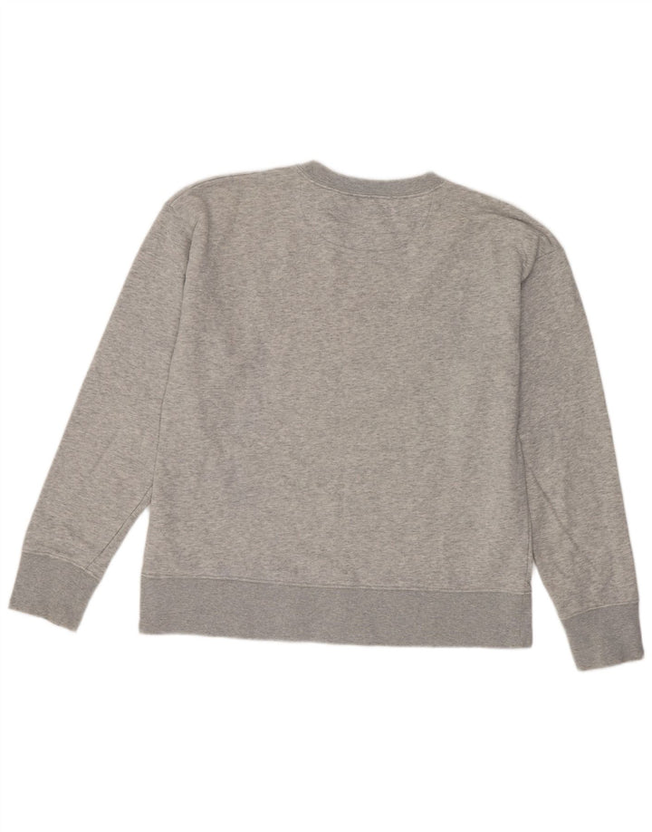 Felpa grafica da donna Gant Maglione UK 14 Cotone grigio medio