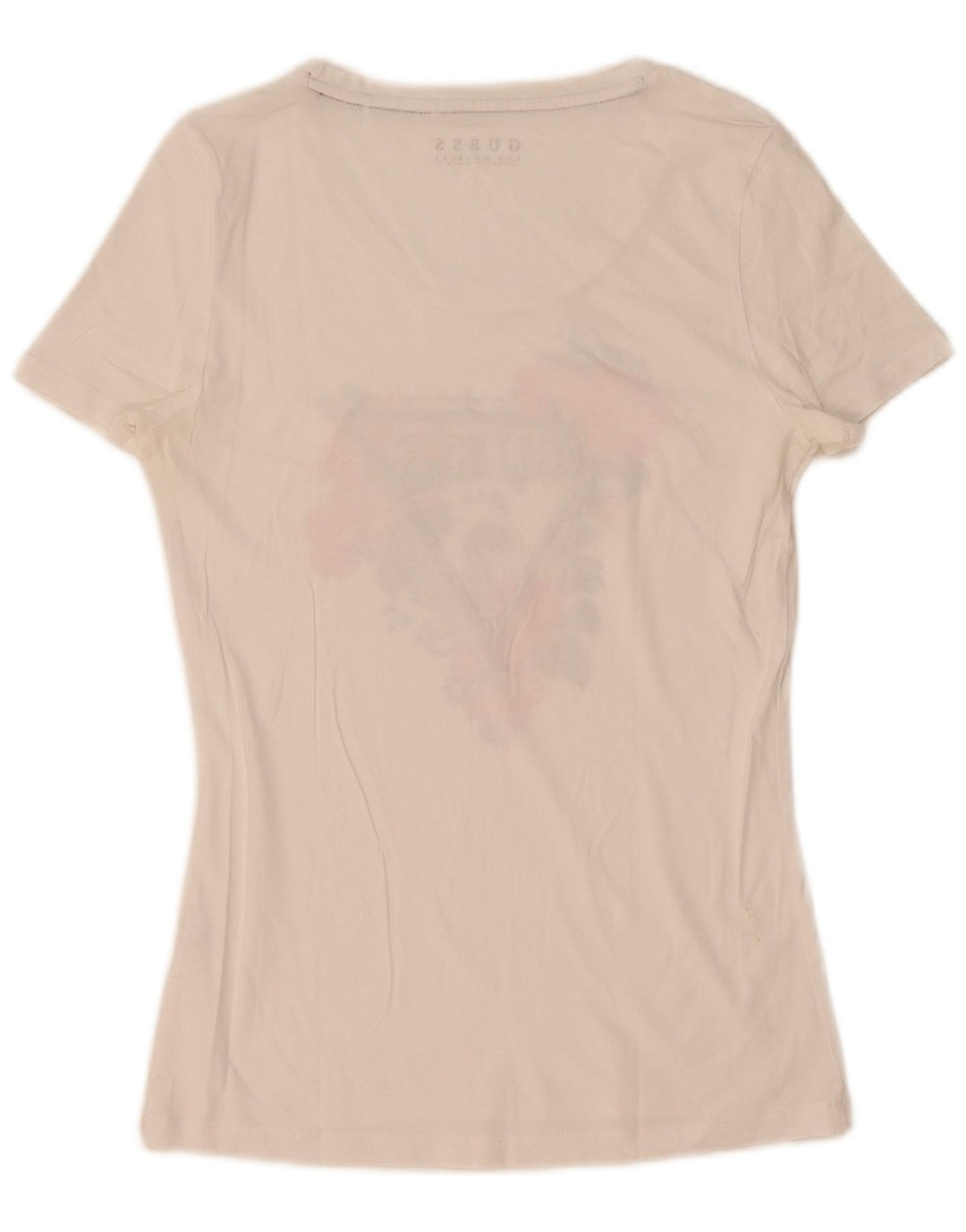 T-shirt grafica da donna Guess Top UK 12 Medium White