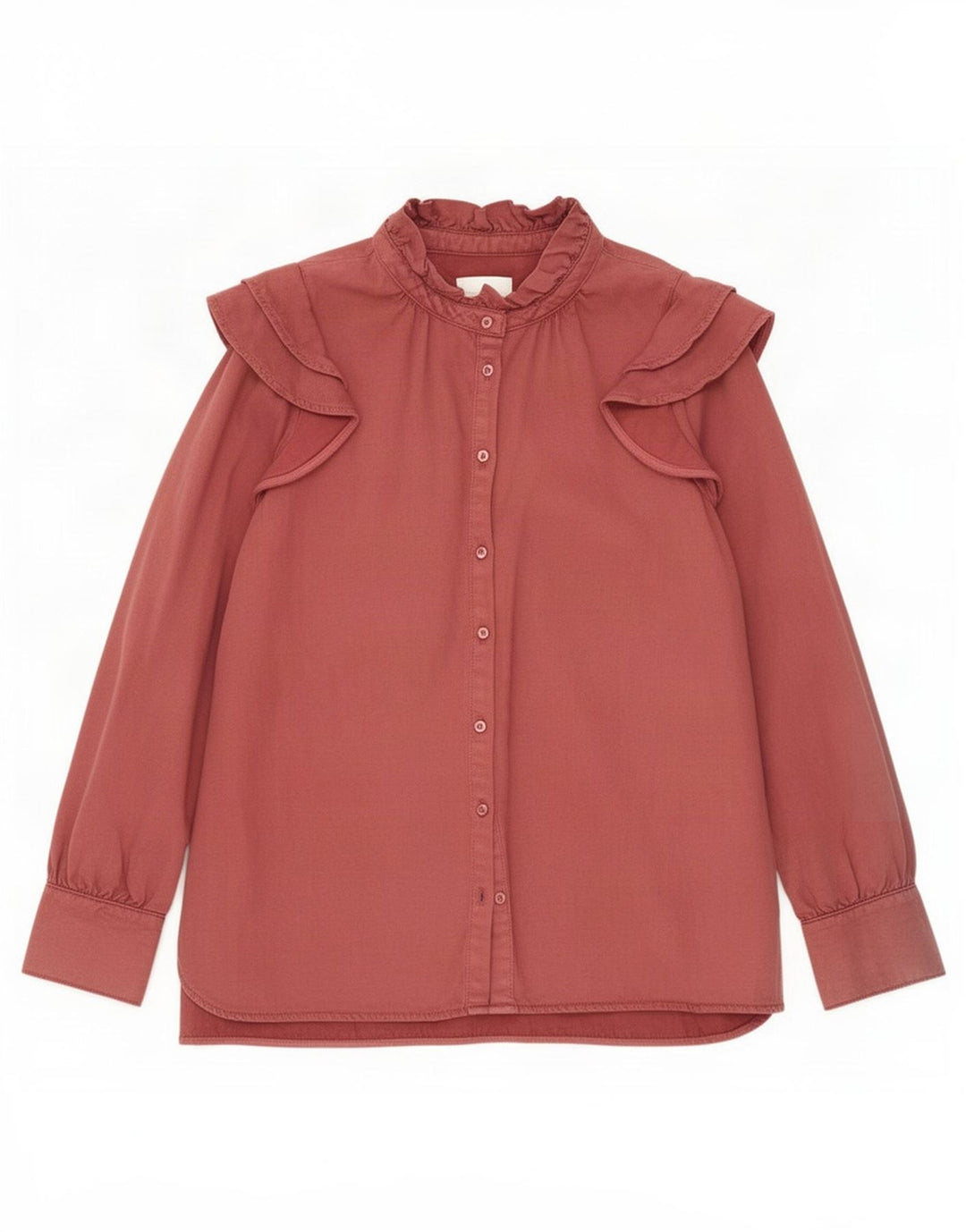 Second Female Camicia da donna Camicetta UK 12 Lyocell bordeaux medio