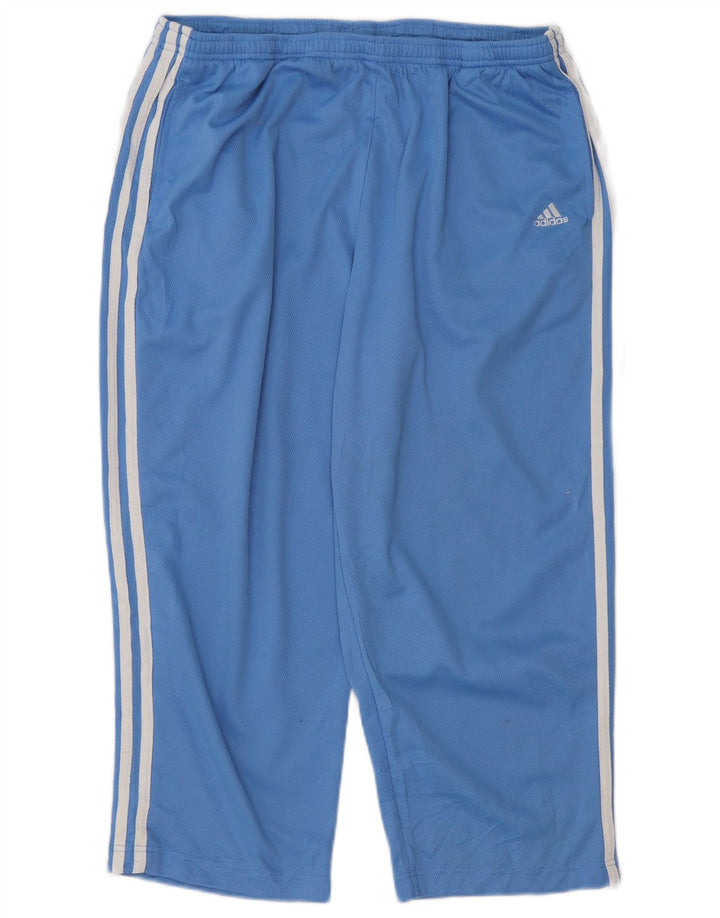 Pantaloni da tuta ADIDAS Capri da donna UK 18 XL poliestere blu
