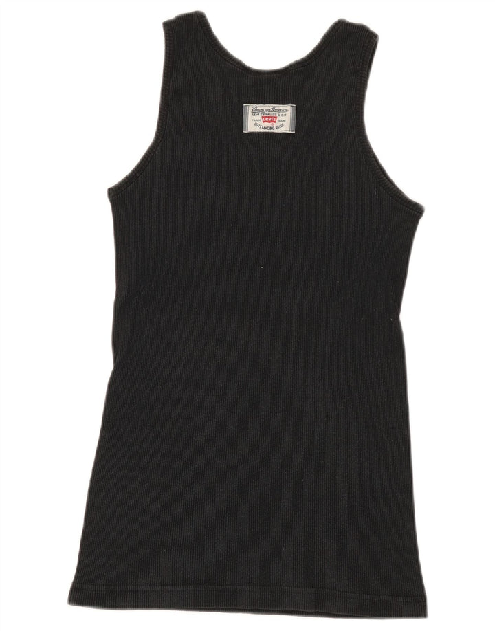 Canotta da donna Levi's UK 12 cotone nero medio