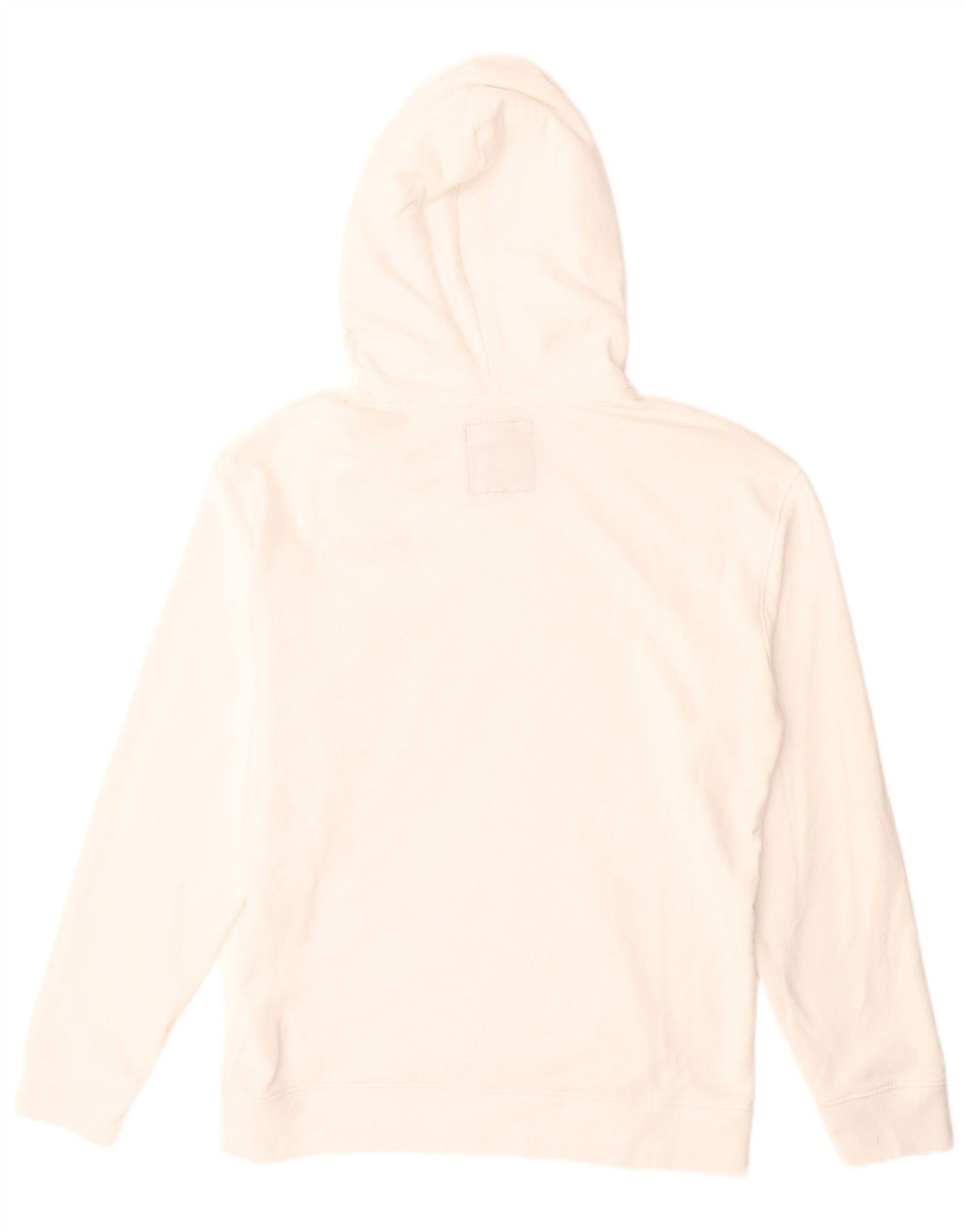 Maglione con cappuccio da uomo Hollister Small in cotone bianco
