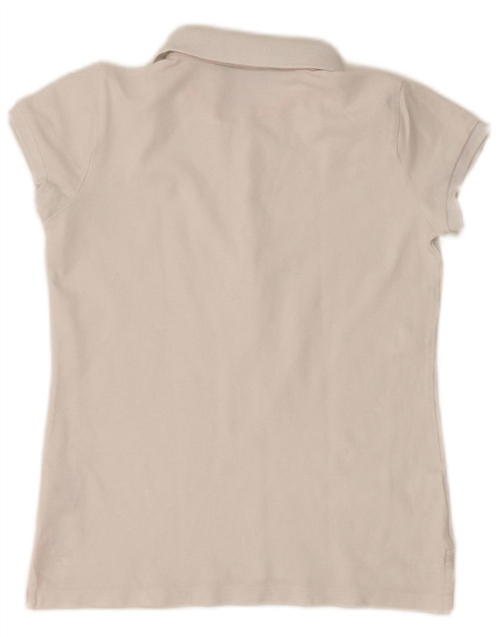 Polo Bambina RALPH LAUREN 12-13 Anni Large Cotone Bianco