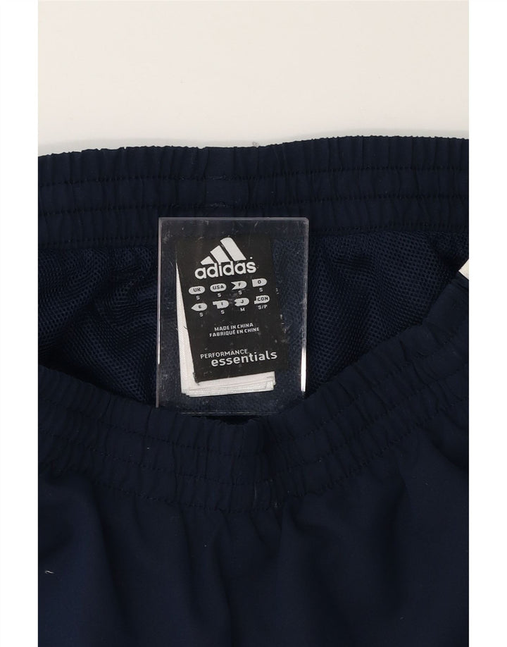 ADIDAS Mens Climalite Sport Shorts Small Navy Blue Polyester Vintage Adidas and Second-Hand Adidas from Messina Hembry 