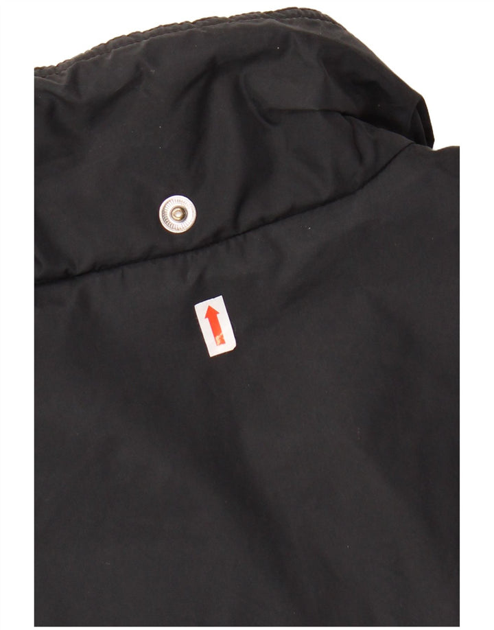 Giacca a vento grafica da uomo Adidas UK 38/40 medio nero in poliammide