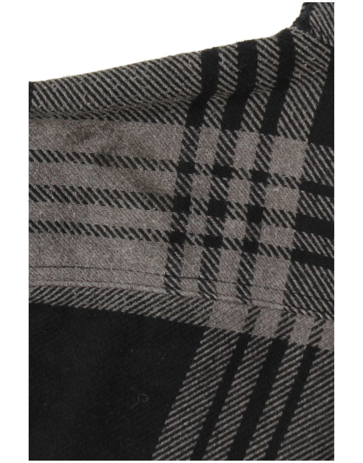 Camicia in flanella da uomo Orvis, cotone scozzese grande grigio