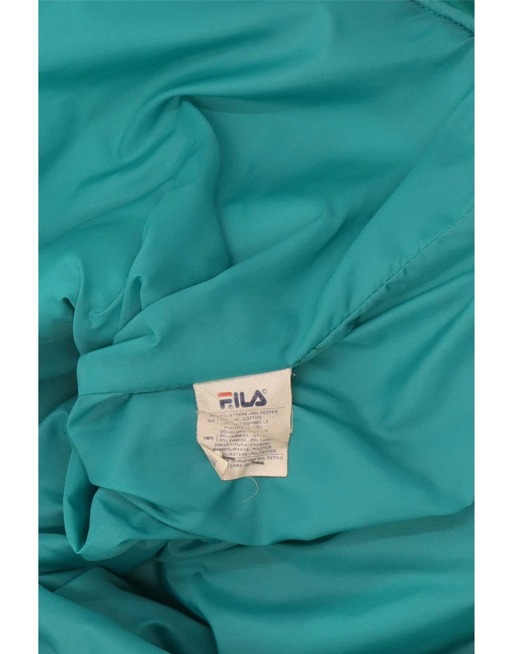 Giacca trapuntata da uomo Fila IT 50 Large Turchese Poliestere