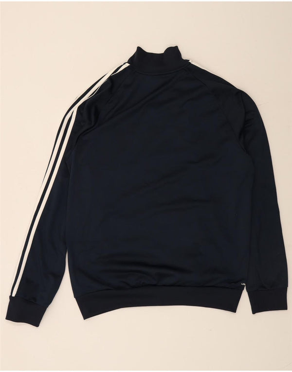 ADIDAS Giacca da uomo Climalite Top Jacket XL Blu navy in poliestere