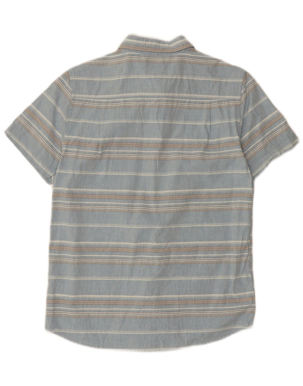 Camicia O'Neill da ragazzo a maniche corte vestibilità standard 13-14 anni XL a righe blu