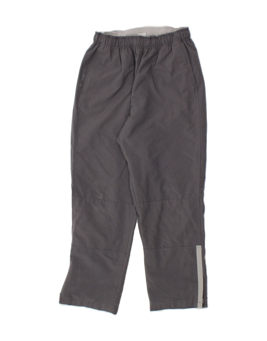 VINTAGE Boys Tracksuit Trousers 11-12 Years Grey Polyester Vintage Vintage and Second-Hand Vintage from Messina Hembry 