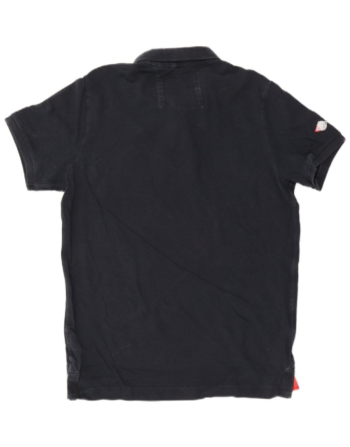 Polo da uomo Superdry 2XL in cotone blu navy