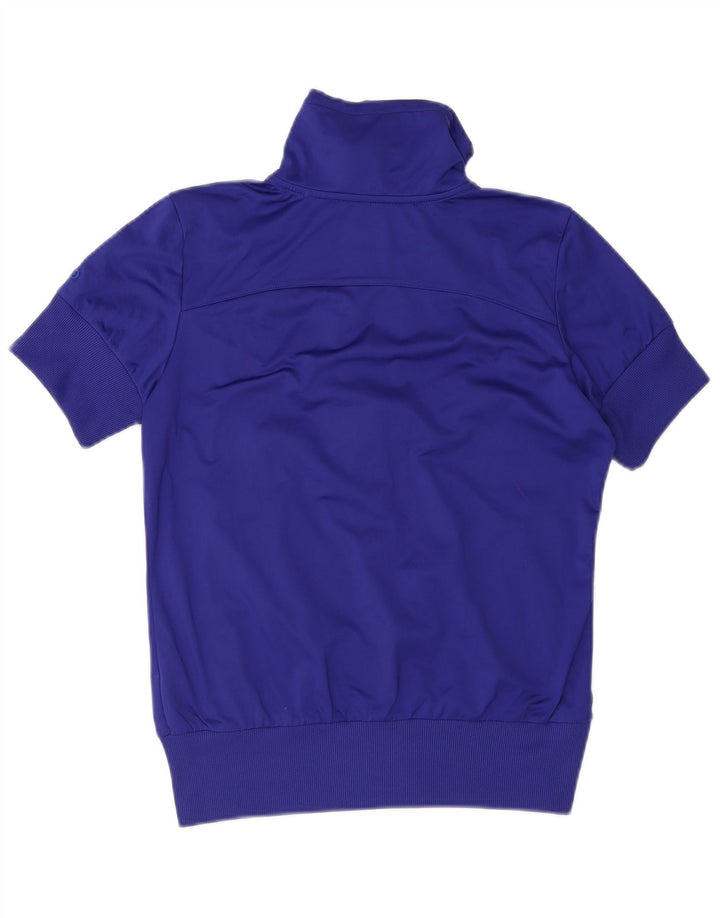 Giacca da tuta da donna Nike UK 14 Medium Navy Blue Colourblock