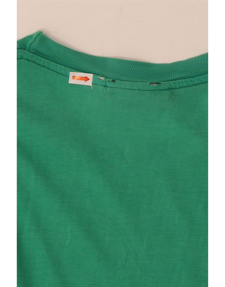 T-shirt grafica da uomo Kappa Top verde medio