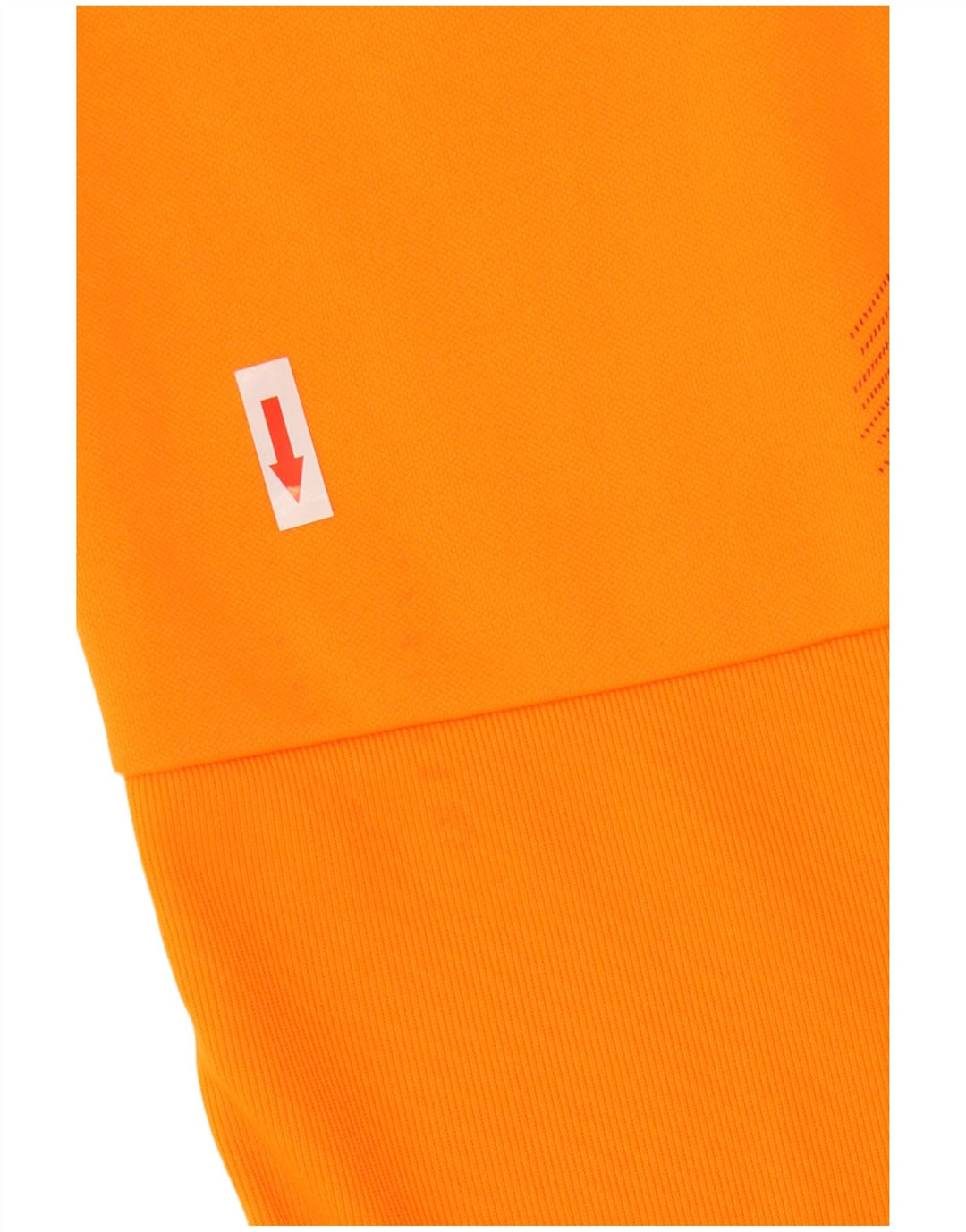 Pantaloni da tuta ADIDAS Climalite da uomo XL Poliestere color block arancione