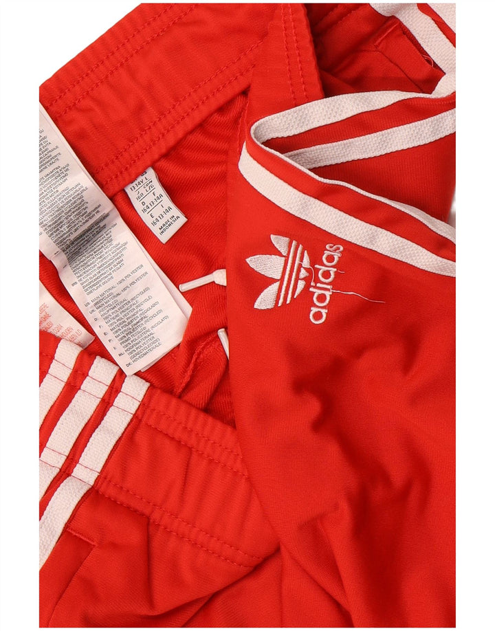 Pantaloni della tuta da ragazzo Adidas Joggers 13-14 anni Poliestere rosso