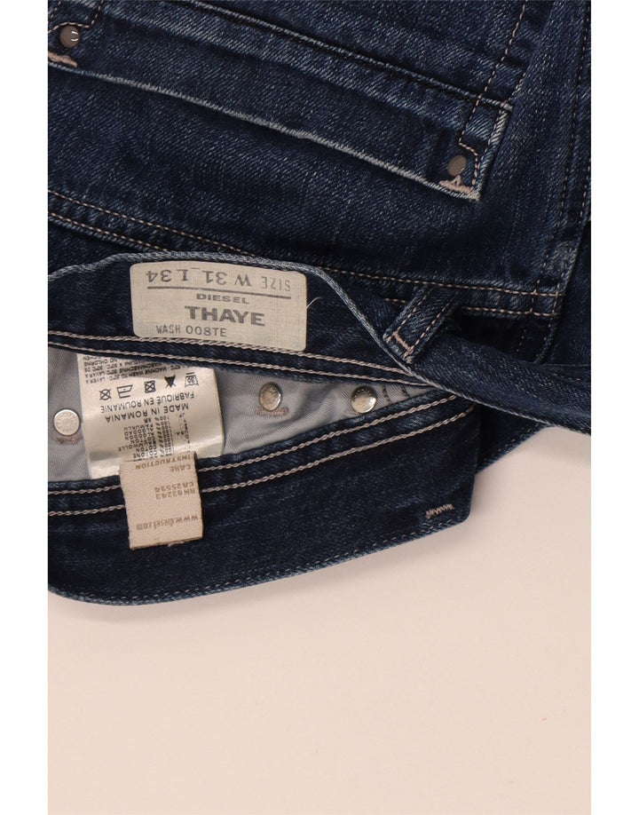 Jeans slim da uomo Diesel Thaye W31 L34 cotone blu