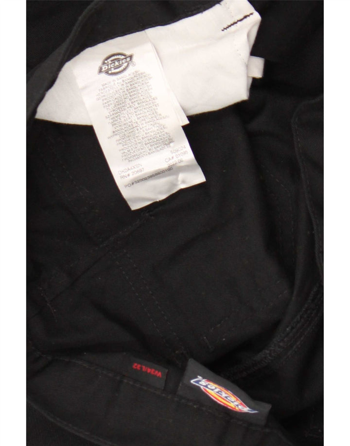 Pantaloni cargo dritti da uomo Dickies W34 L32 poliestere nero