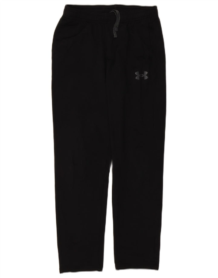 Pantaloni da tuta con grafica da ragazzo Under Armour 11-12 anni Large neri