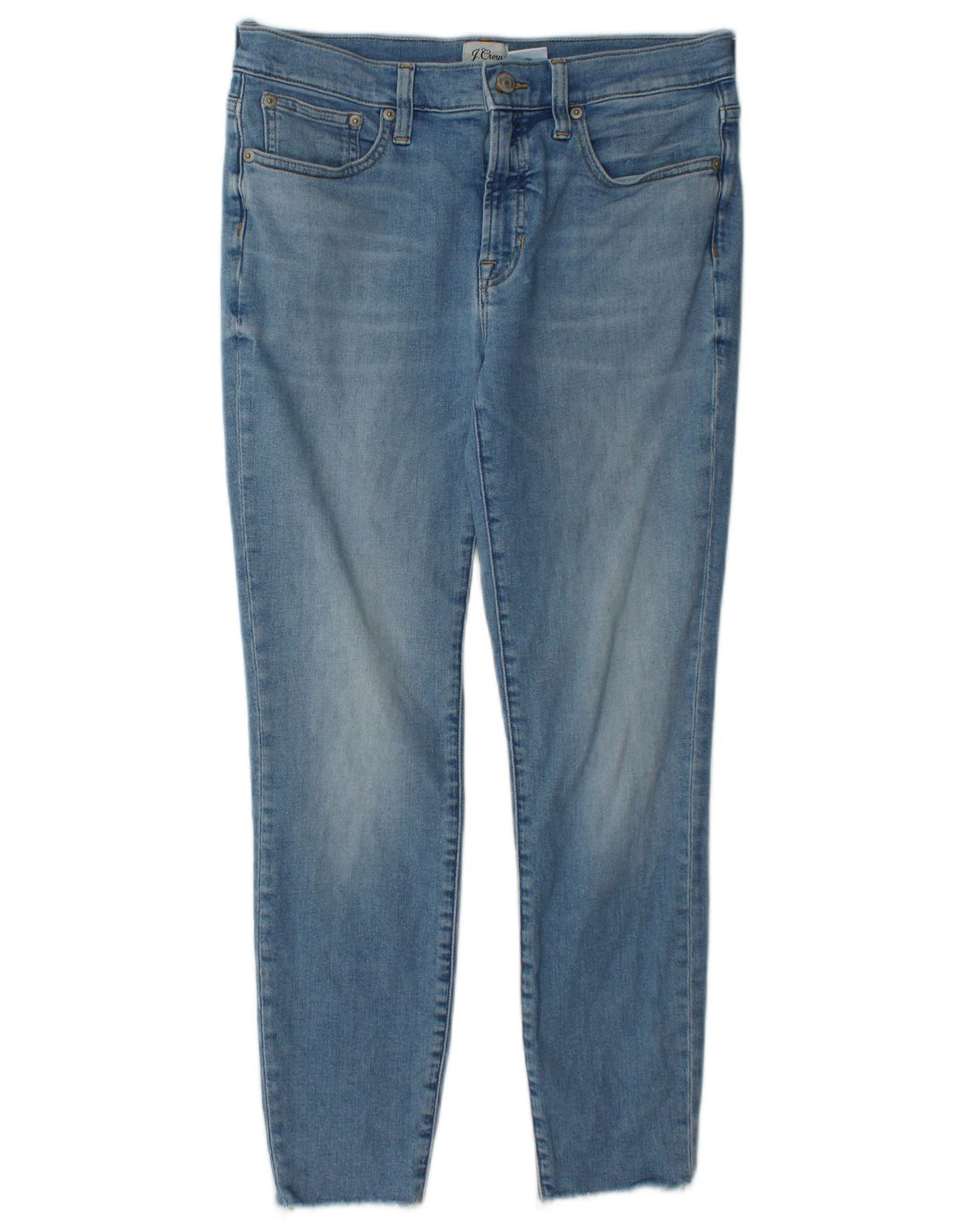 J. CREW Womens Skinny Jeans W29 L27 Blue Cotton