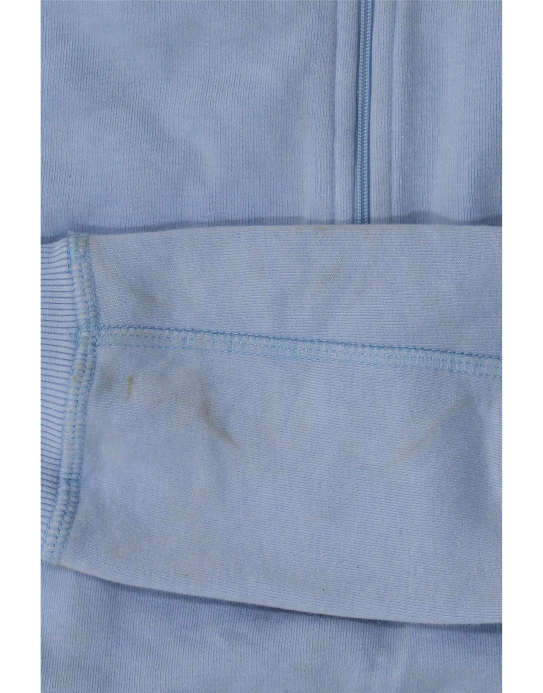 Felpa oversize con grafica da donna Ellesse, maglione UK 10, piccolo cotone blu