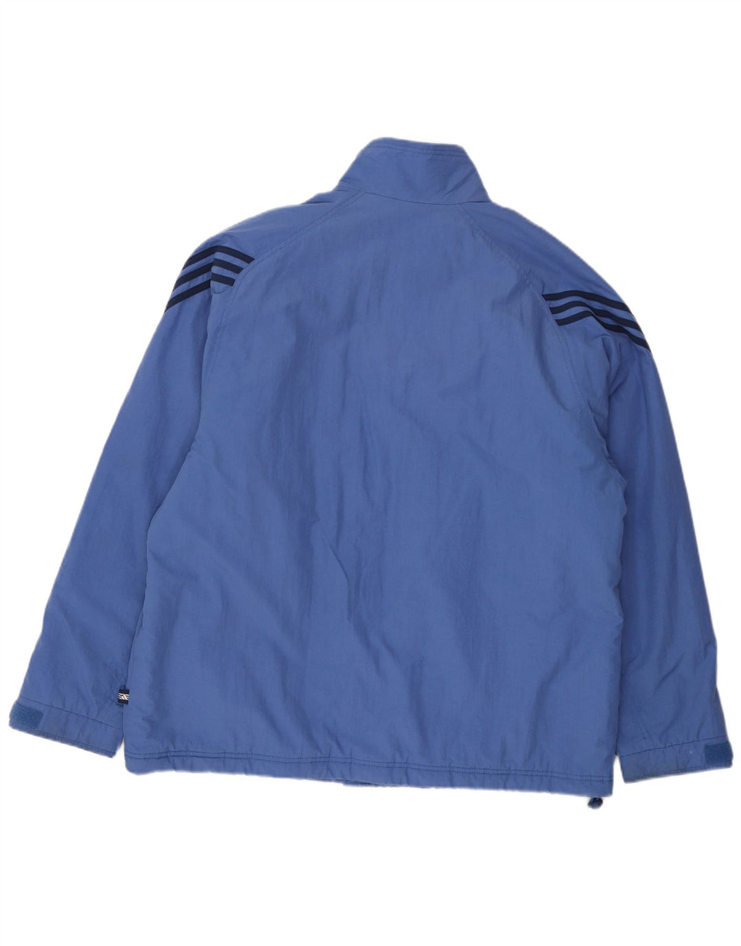 Giacca a vento da uomo Adidas UK 42/44 grande poliestere blu
