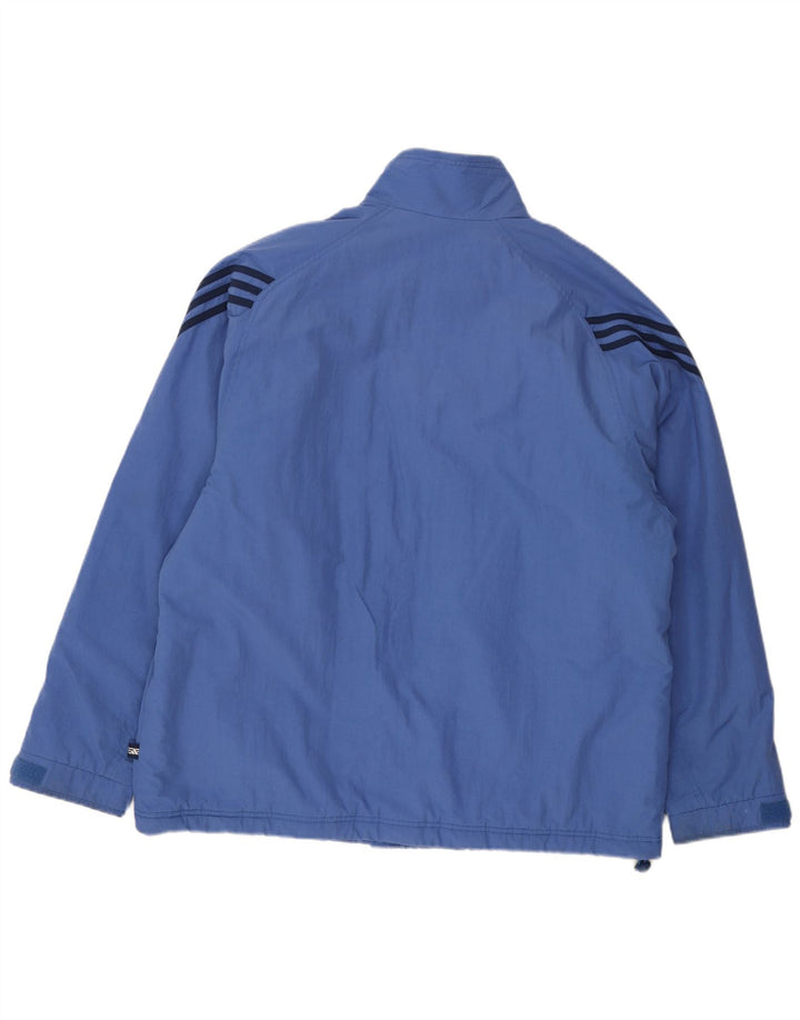 Giacca a vento da uomo Adidas UK 42/44 grande poliestere blu