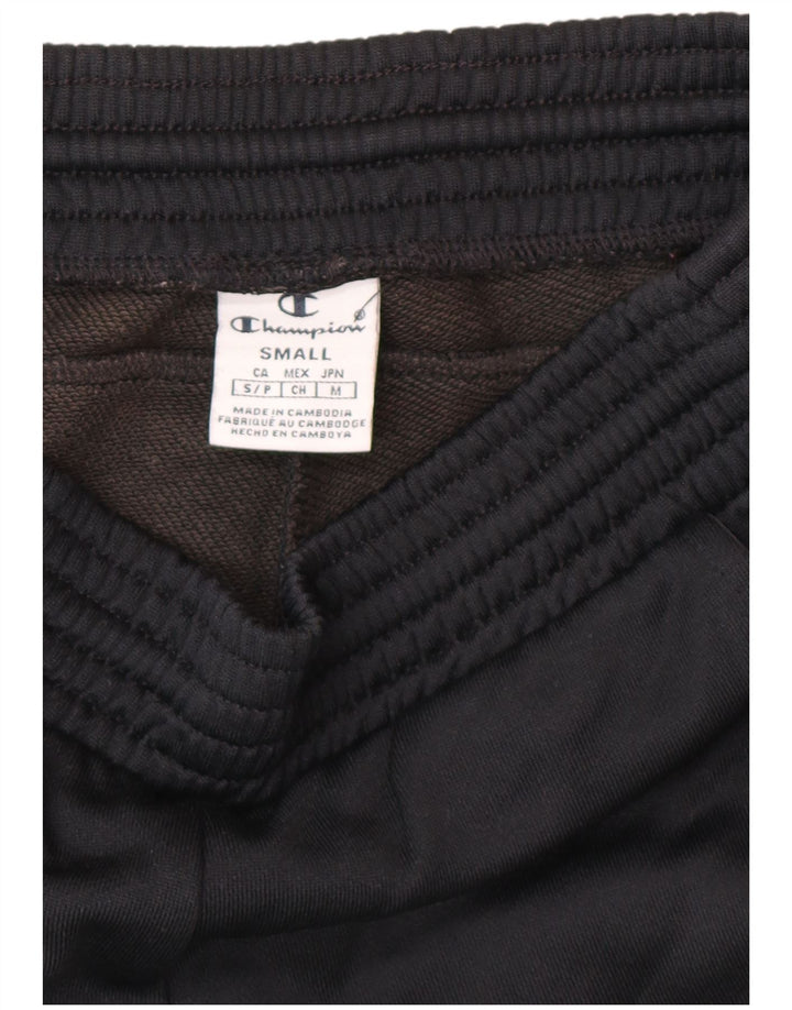 Pantaloncini sportivi grafici da uomo Champion piccoli neri
