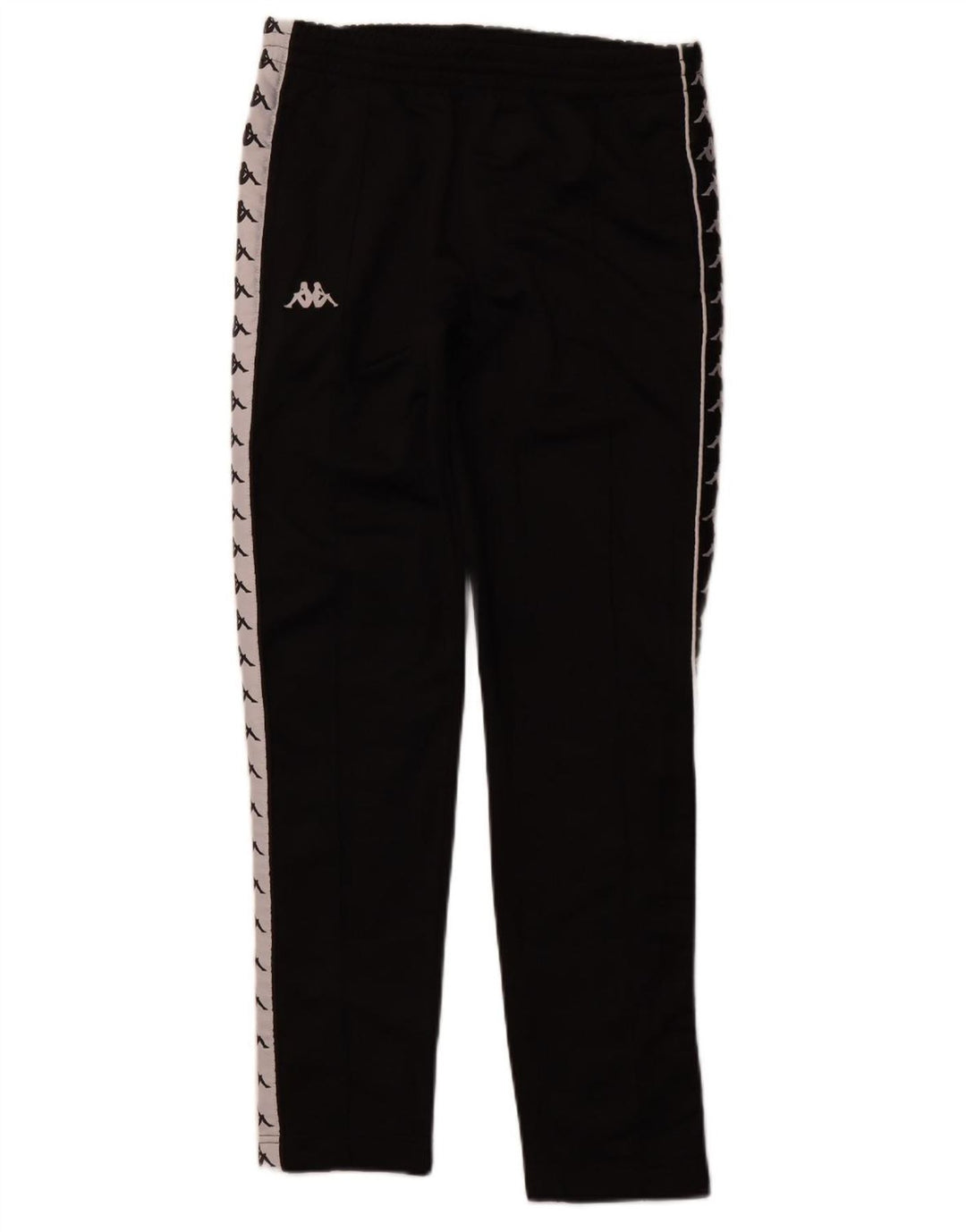 Pantaloni da tuta con grafica da uomo KAPPA Joggers piccoli in poliestere nero