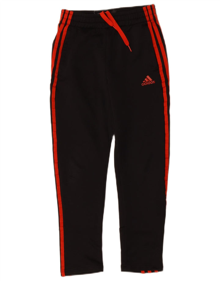 Pantaloni della tuta ADIDAS Aeroready da bambino 9-10 anni in poliestere nero