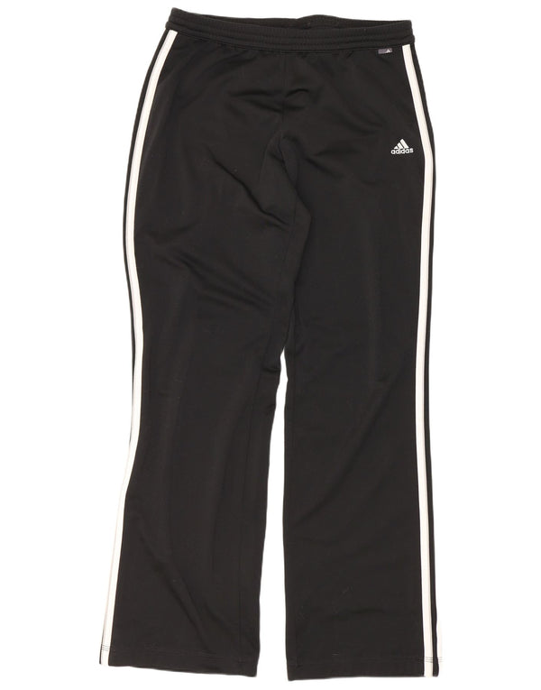 Pantaloni da tuta regolari da donna Adidas UK 14 Medium Black Sports