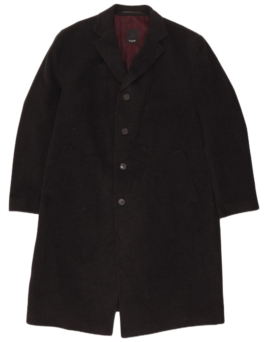 Soprabito da uomo Bugatti UK 42 XL lana grigia