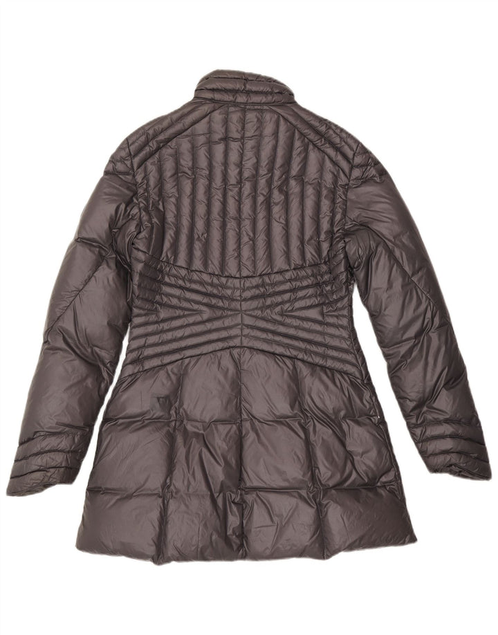 Cappotto imbottito da donna Armani Jeans US 8 in poliammide grigio medio